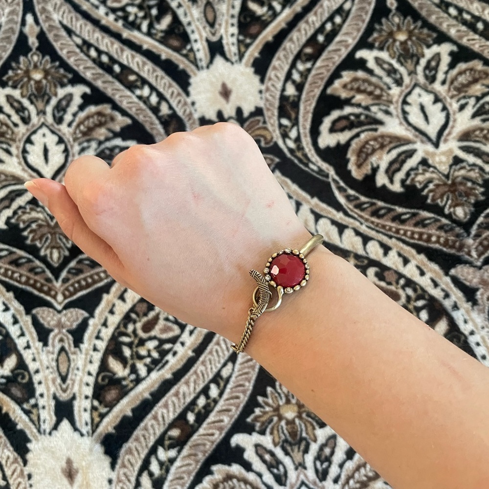 Lucky Brand Crescent Cuff Bracelet - Picture 6 of 7